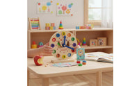 Time Learning Toy Set Child-Centered Inspired Multifunctional Timepiece Toy