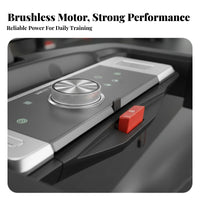 Foldable Treadmill Quiet Smart Treadmill Space Saving Electric Running Machine for Runners, Home, Gym