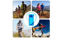 Large Opening Sports Water Bag with Straw Leak-Proof Design Hydration Bladder Sip Valve Outdoor Gear Lightweight for Cyclists, Cycling