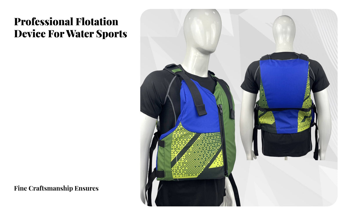 Grown-up Flotation Vest Comfortable Fit Flotation Vest Individual Flotation Device Adjustable Straps Grown-up Safety Vest Light