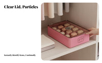 3 Pieces Underwear Storage Box Set adaptable Clothing Divider for homeowners