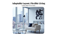 Removable and cleanable Cover configurable unitary Sofa Small Space accommodating Living Room Furnishing Minimalist stylish Sectional Couch Plush Comfort for Apartment Dwellers, Families, Homeowners, Lounge Area, study nook