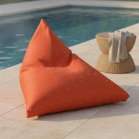 Easy to Clean Waterproof Bean Bag Chair No Assembly Required Lazy Sofa Bean Bag Lightweight Lazy Floor Sofa Soft Material for Poolside, Beach, Outdoor, Home Theater