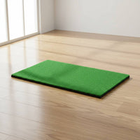 EVA Base Portable Golf Training Mat Realistic Turf Golf Hitting Mat Long-Lasting Sports Gear Easy to Stow for Beginners, Indoor
