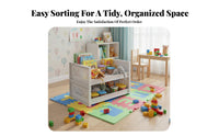 Multi-Tier Rolling trolley Stackable Organizer Rack Ventilated Design for Students
