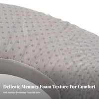 Detachable Relaxation Pad Pillow Thickened Curved Shape D Face Pillow Ergonomic Design Spa Cushion for Home Users, Estheticians, Beauty Salon