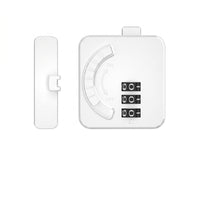 Password Change Tool Included 3-Digit Combination Lock Easy to Install Self-Adhesive Lock
