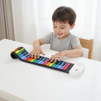 49-Key Piano Built in Speakers Plaything USB-Powered for Travel