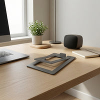 Desktop Speaker Stand Tilted Furniture Hollow for Audiophiles, Professionals