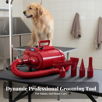 High Quick Dog Dryer Fast Dehydrating High Quick Pet Dryer Adjustable Temperature Dog Blower