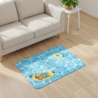 SAP Gel Pet Cooling Mat PVC Composite Summer Pet Pad Pool-Inspired Print Cat Cooling Pad Sealed Edge