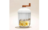 Hand-Cranked Ice Shredder Non-Slip Manual Ice Shredder Food-Grade for Home Chefs