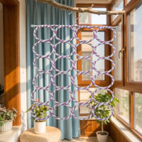Bird Climbing Ladder Hoop Paper Material for Parrot Enrichment, Small Medium Bird Exercise Toy for Budgie, Cockatiel and Lovebird Cage