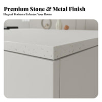 Retractable Display Cabinet Sintered Stone Top TV Stand Large Capacity Storage Super Short Throw Display Cabinet