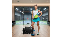 Large Pickleball Duffle Separate Shoe Compartment Racket Paddle Bag Stylish Design Crossbody Racket Bag for Women, Gym, Travel