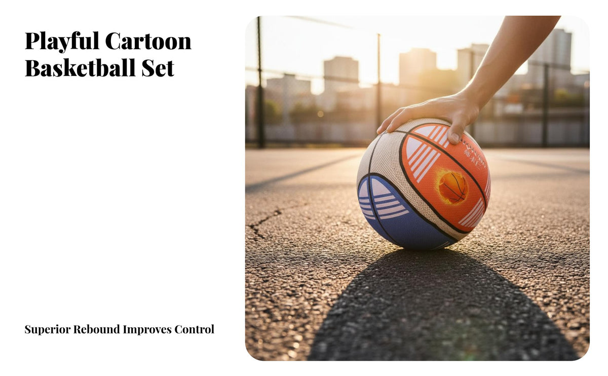 Low Noise Silent Basketball Realistic Feel Quiet Dribble Basketball High Rebound for Children 7+, Beginners, Indoors, Apartment, Dorm Room