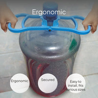 Ergonomic Water Bottle Handle, Thickened PP, Dual Modes