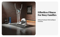Control Foldable Elliptical Machine Quiet Operation Foldable Elliptical Instructor Full-Body Workout Cross Instructor Smart