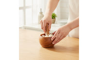 Mortar and Pestle Wooden Mortar and Pestle Set Manual for Home Cooks, Kitchen