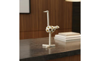 Crane Figurine Modern Luxury Crane Statue Desktop Display Long Neck Bird Sculpture for Living Room, Office