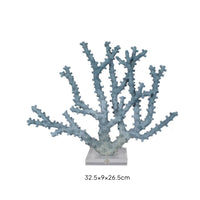 Coral Sculpture with Acrylic Base Coastal Coral Sculpture Elegant Ornament for Entryway
