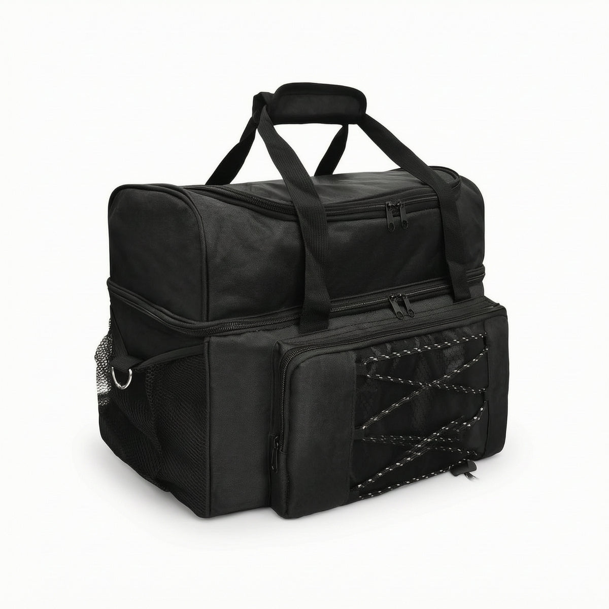 Bowling Bag with Ball Cradle Padded Bowling Bag with Shoe Compartment Adjustable for League Night
