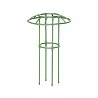 Outdoor Use Umbrella Trellis Strong Metal Multi-Loop Plant Support Easy to Place Clematis Support Frame Rust-Resistant for Potted Plants, Balcony