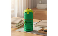 Expandable up Silicone Pencil Case Portable Retractable   Telescopic Stationery Holder for Students, School