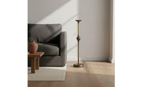 Floor-Standing Candle Stand Middle Eastern Style Long Stem Candle Holder Stable Construction Home Decor for Cafe