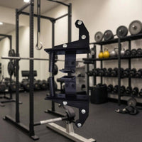 Fitness Rack Hook Steel Barbell Hook Black Metal Exercise Equipment