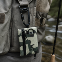 Minimalist Outdoor Tactical Coin Purse with Zipper for Camping Hiking Fishing Keys Headphones
