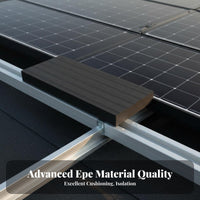 Photovoltaic Panel Protection Mat Strong Load-Bearing Photovoltaic Installation Pad Shock Absorbing Anti-Crack Work Mat for Maintenance Technicians
