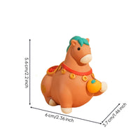 Horse Figurine Cute Horse Ornament Animal Figurine Giftable Decor Piece High Quality for Collectors, Desk, Bookshelf