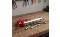 Labor-Saving High Pressure Grease Alloy Body Pneumatic Grease Leak-Proof Design Easy Loading for Mechanics