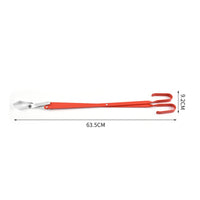 Long Handle Barbecue Tongs Versatile Long Handle Tongs Ergonomic Grip for Kitchen