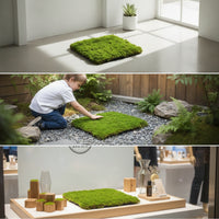 Artificial Grass Mat Textured Artificial Turf Mat Lightweight for Model Makers