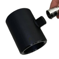 Men's Shower Head Cylindrical Shower Connector Compact Water Outlet Connector Lightweight Hardware for Washroom Renovation