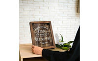 Clothing Display Black-Framed Insert Board KeepsakeRectangular Room Decoration