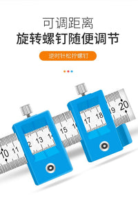 Imbot Stainless Steel Handle Punch Locator Woodworking Tool