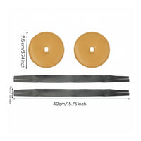 2 Pieces Soft and Comfortable Cymbal Hand Strap Gentle On Hands Cymbal Strap with Pad Double Layer Thickened for Stage Performance, Parades