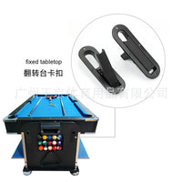Billiard Table Flip Buckle Accessory, Plastic, 4 per Table