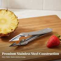 Pineapple Pitted Area Remover Food Grade Pineapple Pitted Area Center R Strawberry Huller Multifunctional Fruit Remover Tongs