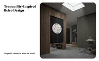 Noren Curtain tranquil design Split Panel Noren Plant-Dyed for Living Room, Homeowners