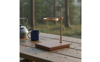 Aluminum Alloy Frame Coffee Dripper Stand Minimalist Design Pour-over Coffee Stand for Office Pantry