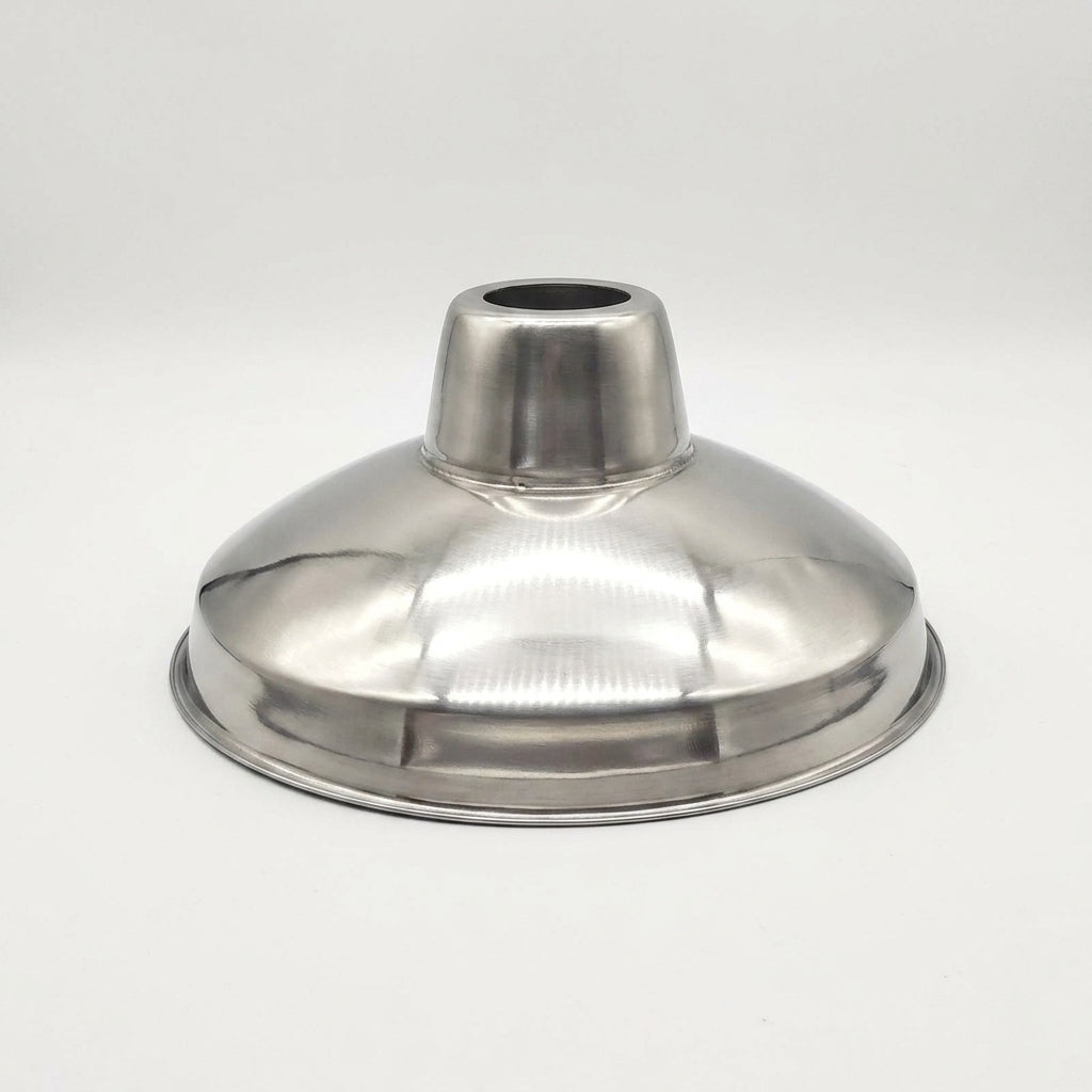 Ceiling Lighting Reflector Shade in Stainless Steel for Outdoor Lighting, Stamping and Welding Workshop Lighting, Anti-oxidation Metal Cover Only