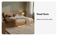 Illuminated Floating Bed Frame Nordic design Floating lighted Bed Frame No Box foundation Needed Bedroom Furniture for Homeowners, Guest Room, Apartment, Home