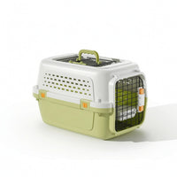 Sturdy Hard-Shell Pet Carrier Ventilated Pet Travel Carrier Long-Lasting Dog Crate Easy to Clean for Cats and Dogs