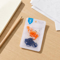 Cute Cartoon Shaped Paper Clips, 24-Pack Plastic Bookmark Clips for Office and School