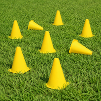 Color Cone, 23cm, Mini Cone, PE Made, Flexible, For Agility Training
