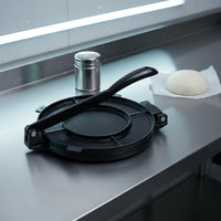 Multi-Functional Dumpling Wrapper Press Multipurpose Dumpling Press Press Quick & Efficient Non-Stick Pastry Flattener Ergonomic Handle for Home Cooks